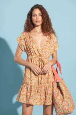 Abitino Mare Donna Viscosa Fiorella