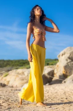 Pantalone Mare Donna Viscosa Faya